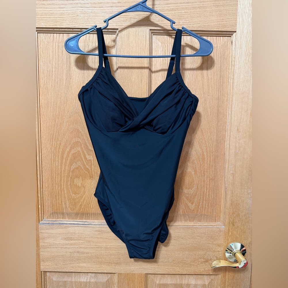 Merona Black Bathing Suit - Women’s size medium